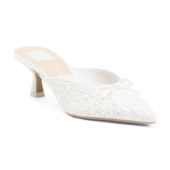 DOLCE VITA Claytn Pearl Heels - Picture 1 of 4